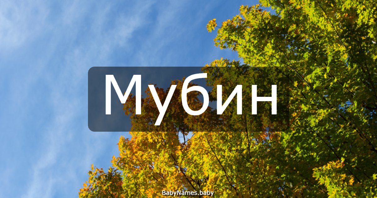 Мубин