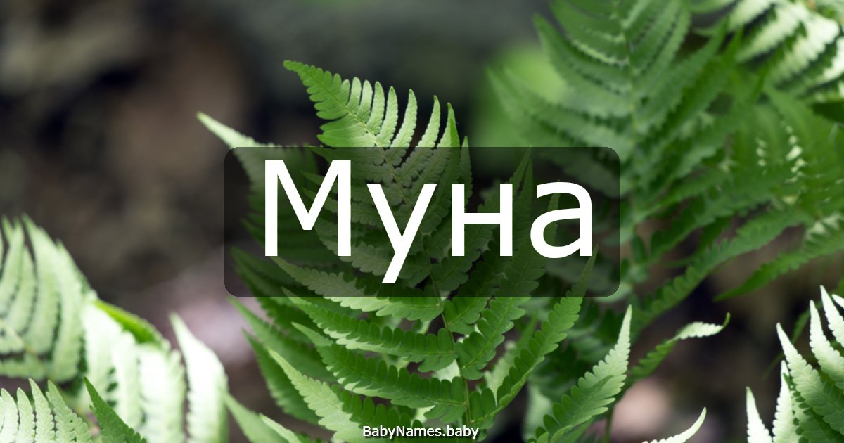 Муна
