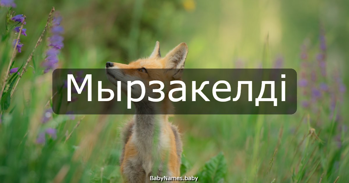 Мырзакелді