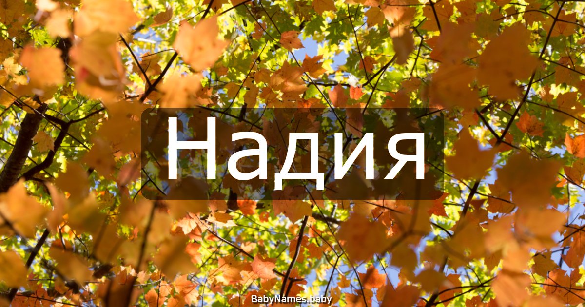 Надия