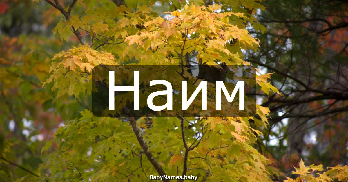 Наим