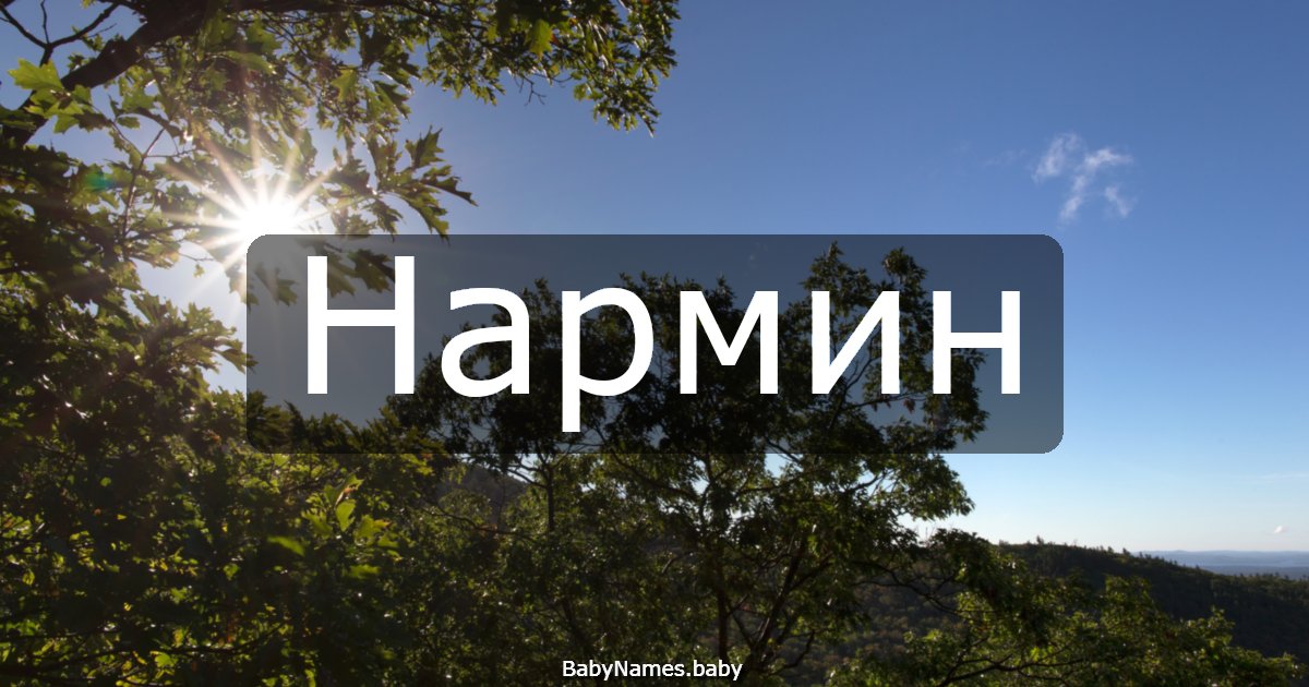 Нармин