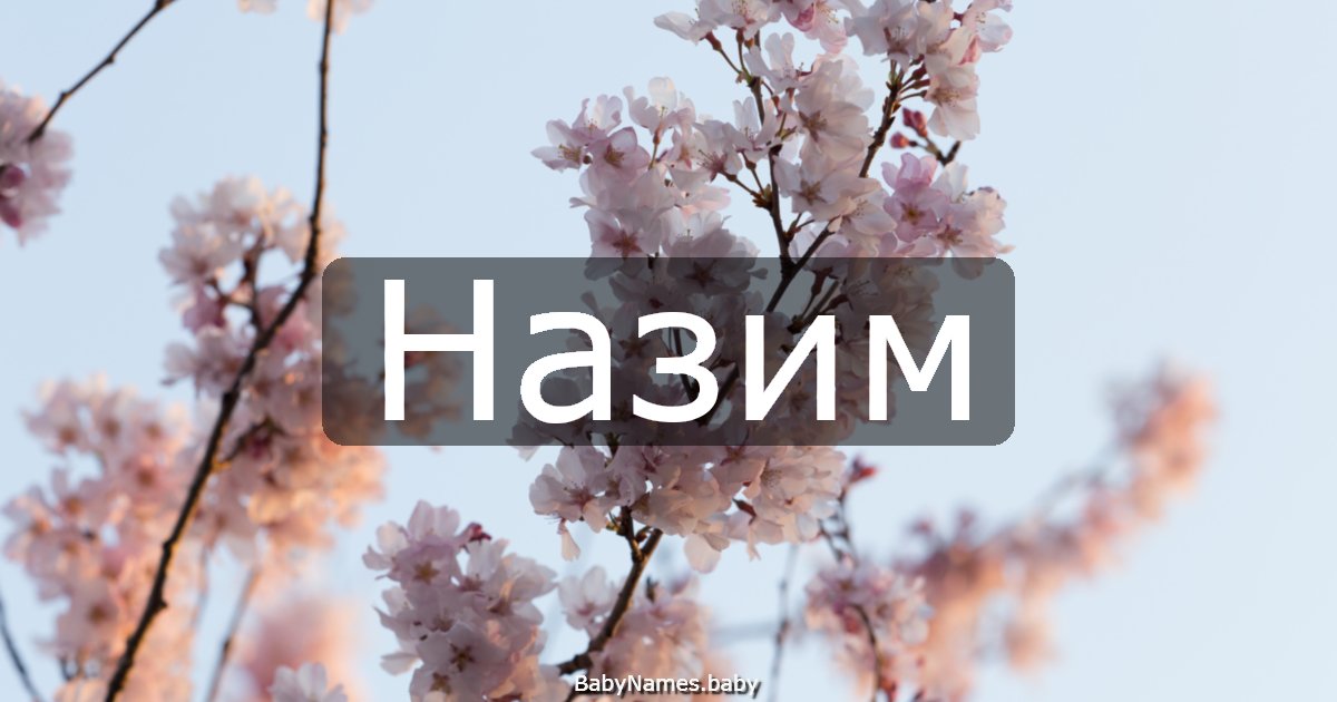 Назим