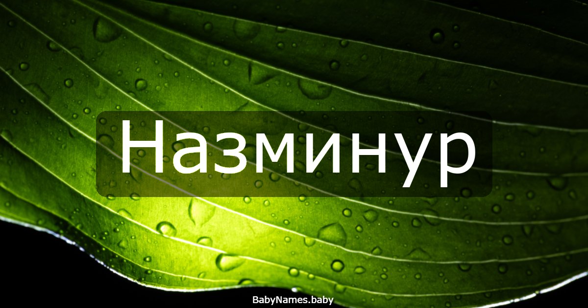 Назминур