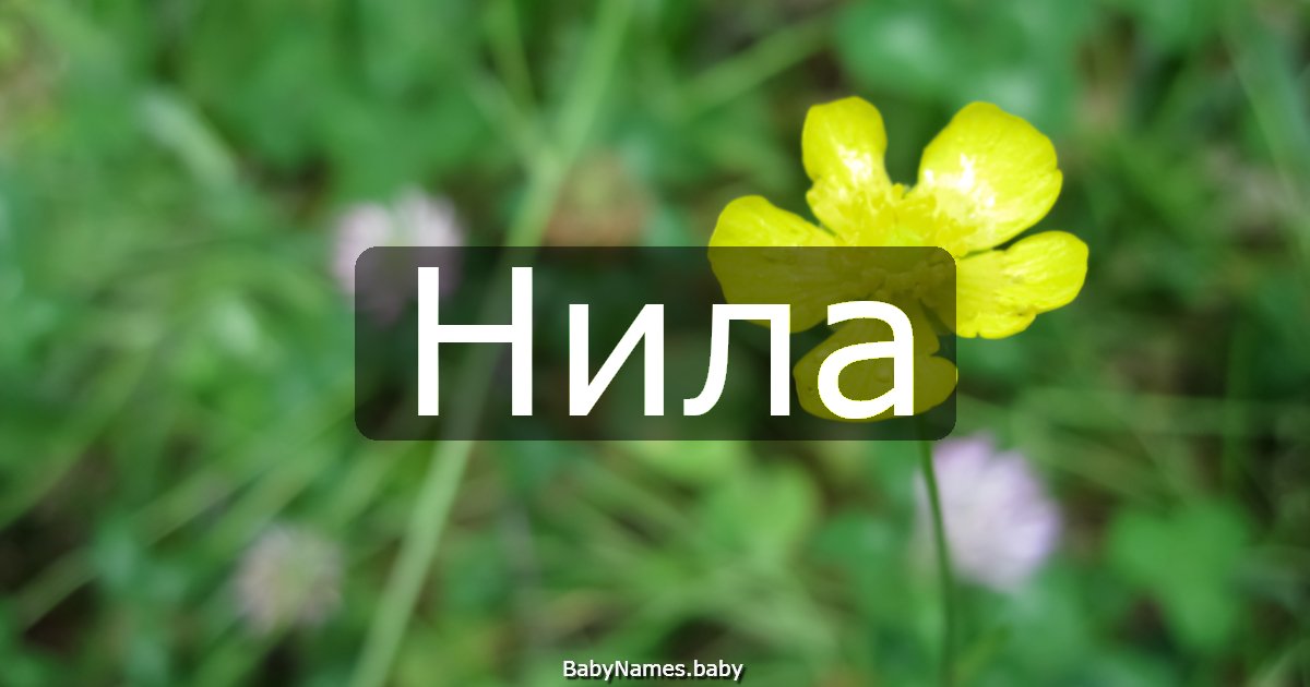 Нила