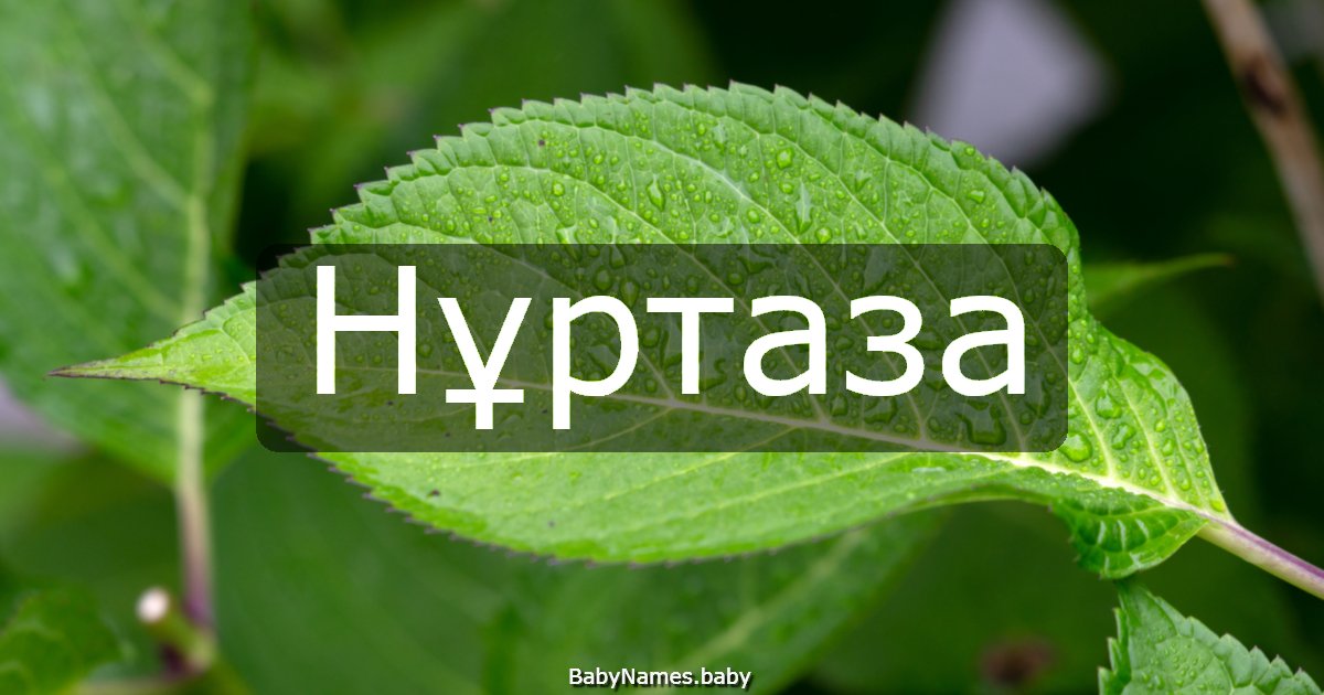 Нұртаза