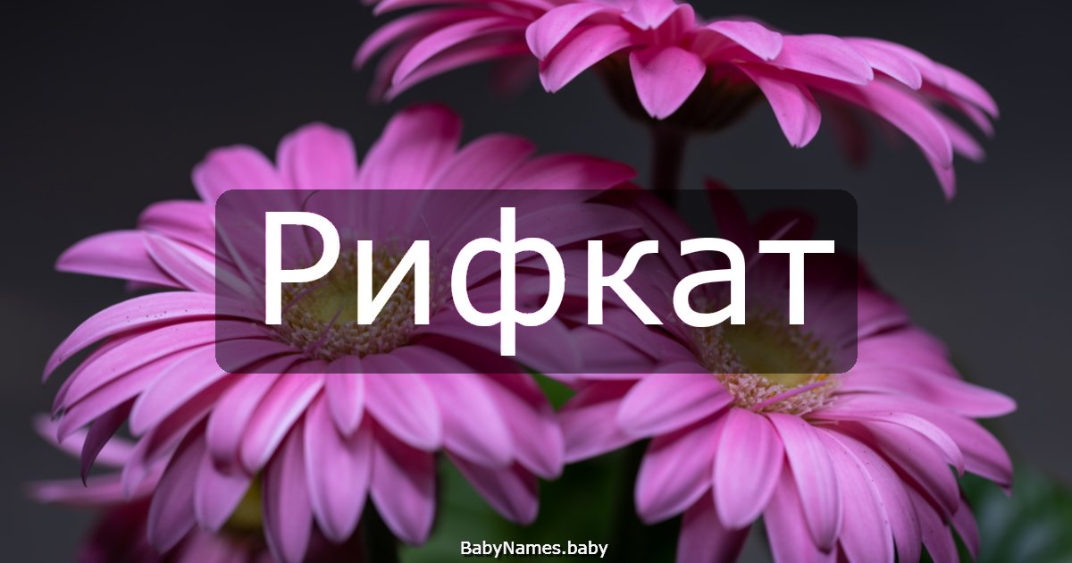 Рифкат