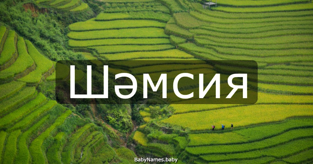Шәмсия
