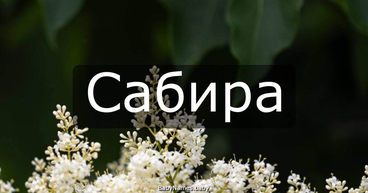 Сабира