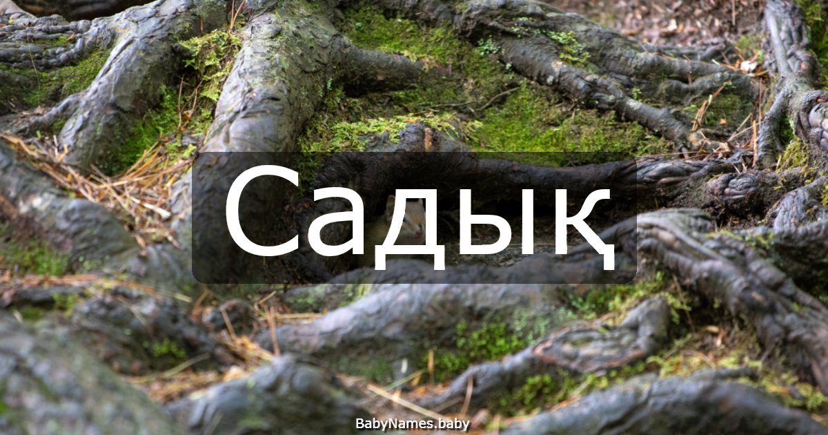 Садық