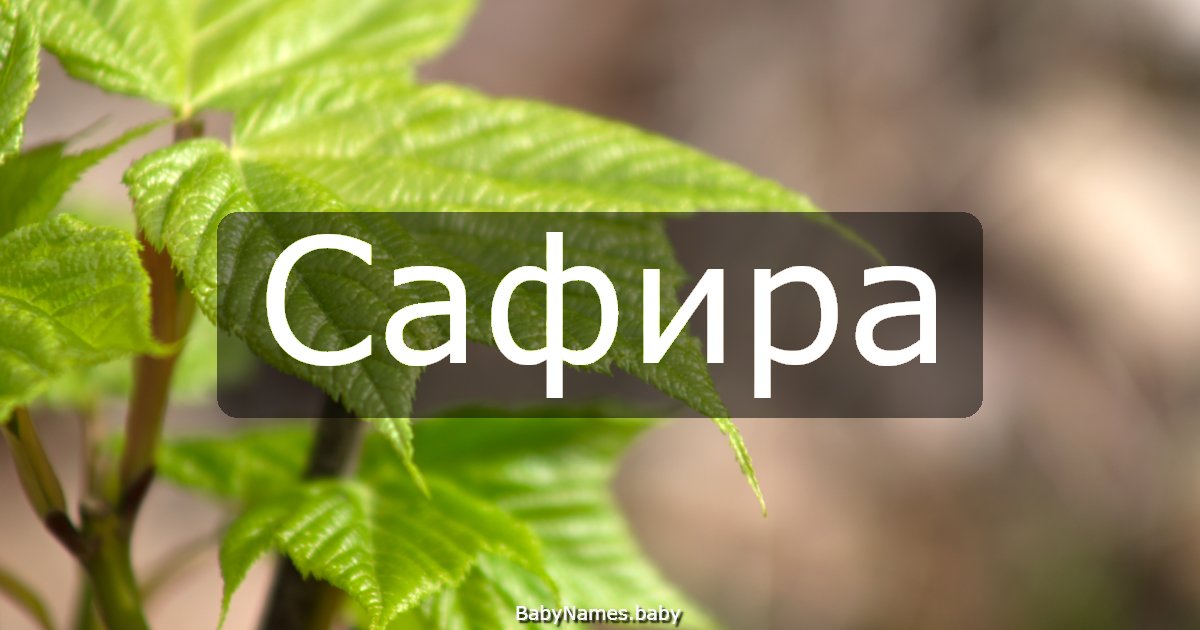 Сафира