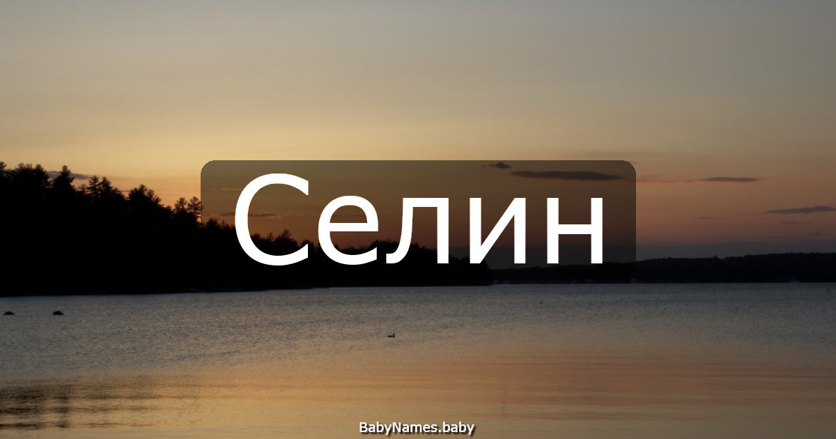 Селин