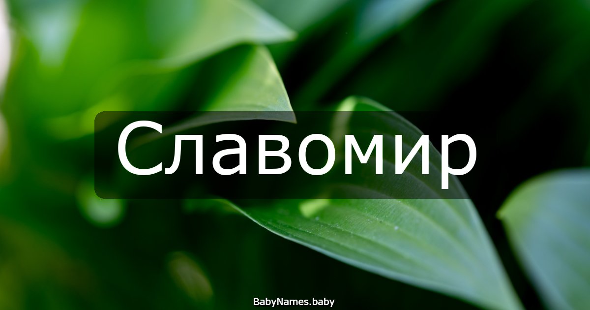 Славомир