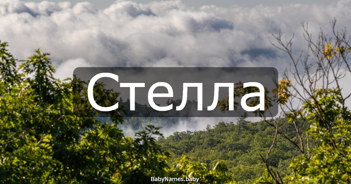 Стелла