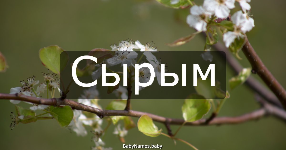 Сырым
