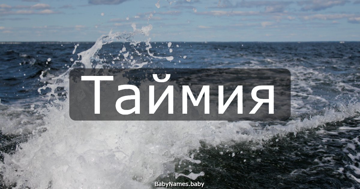 Таймия