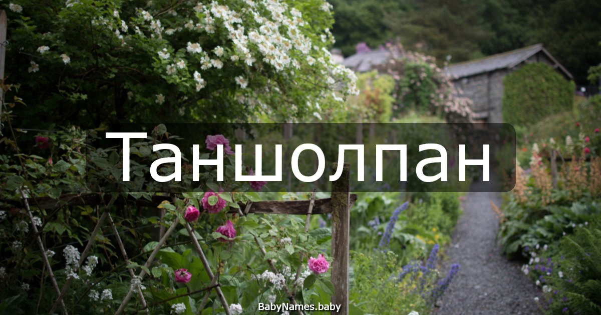 Таншолпан