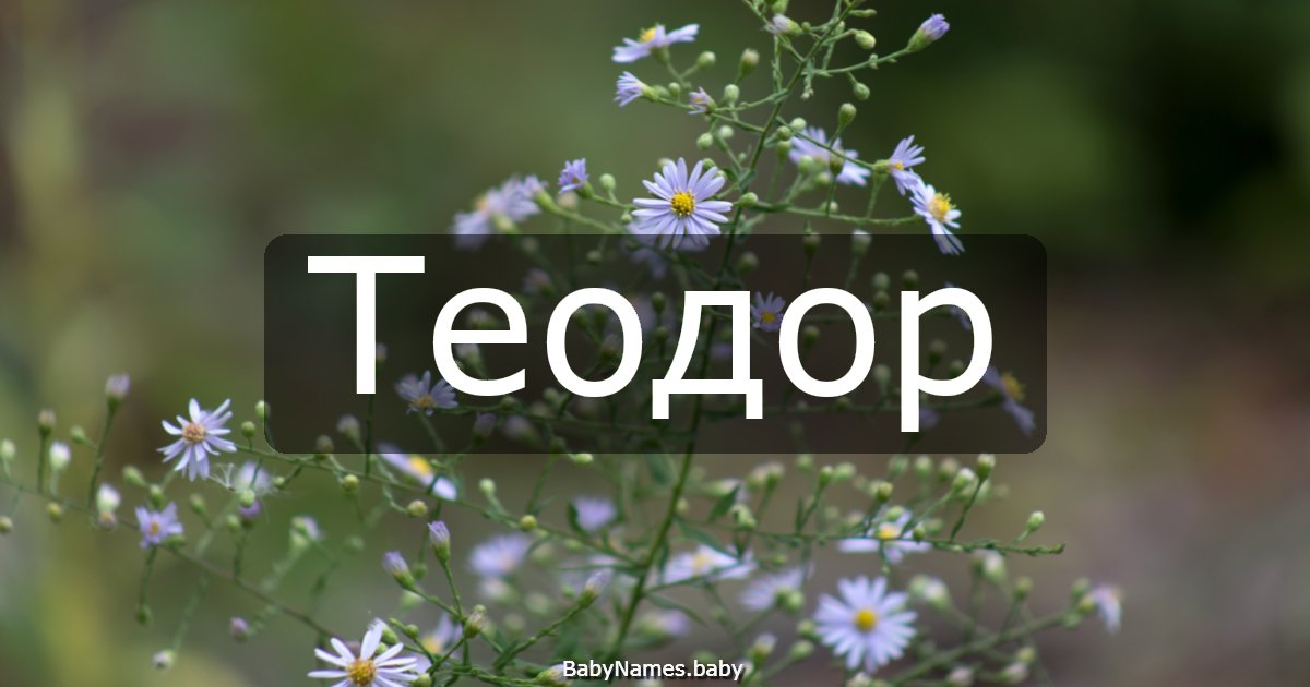 Теодор