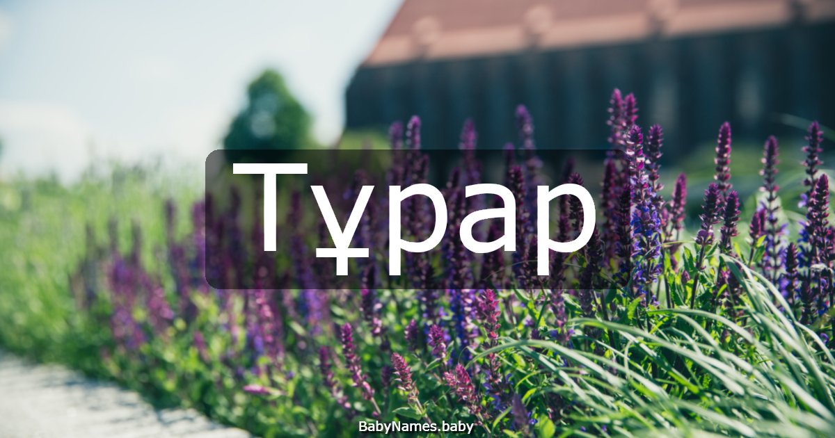 Тұрар