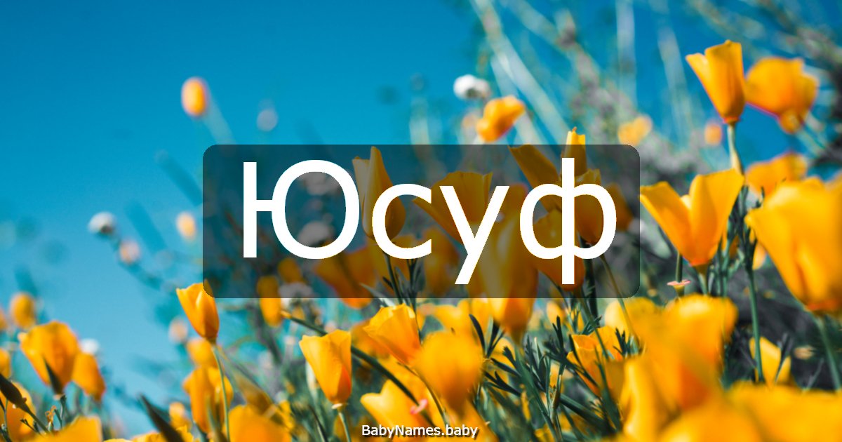 Юсуф