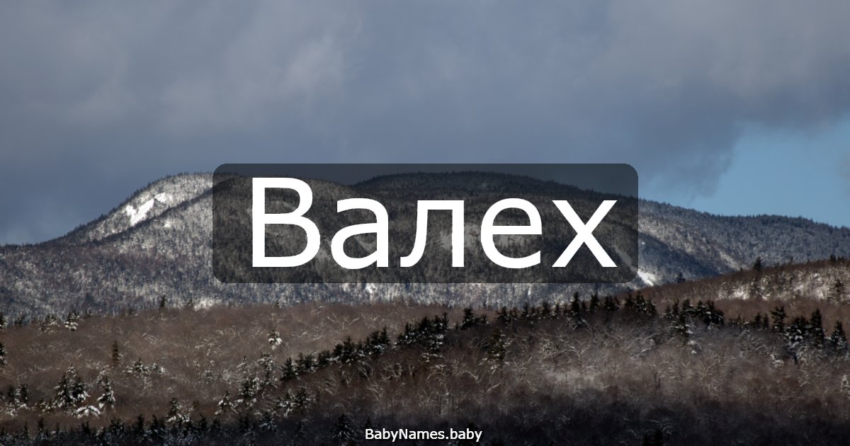 Валех