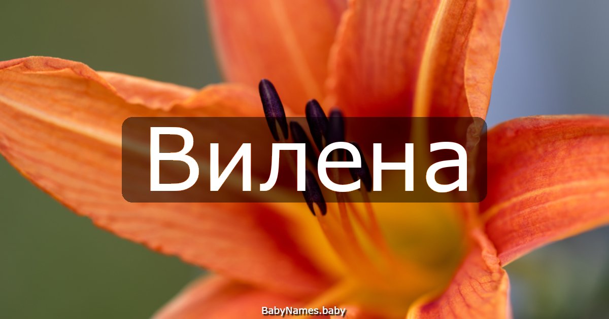 Вилена