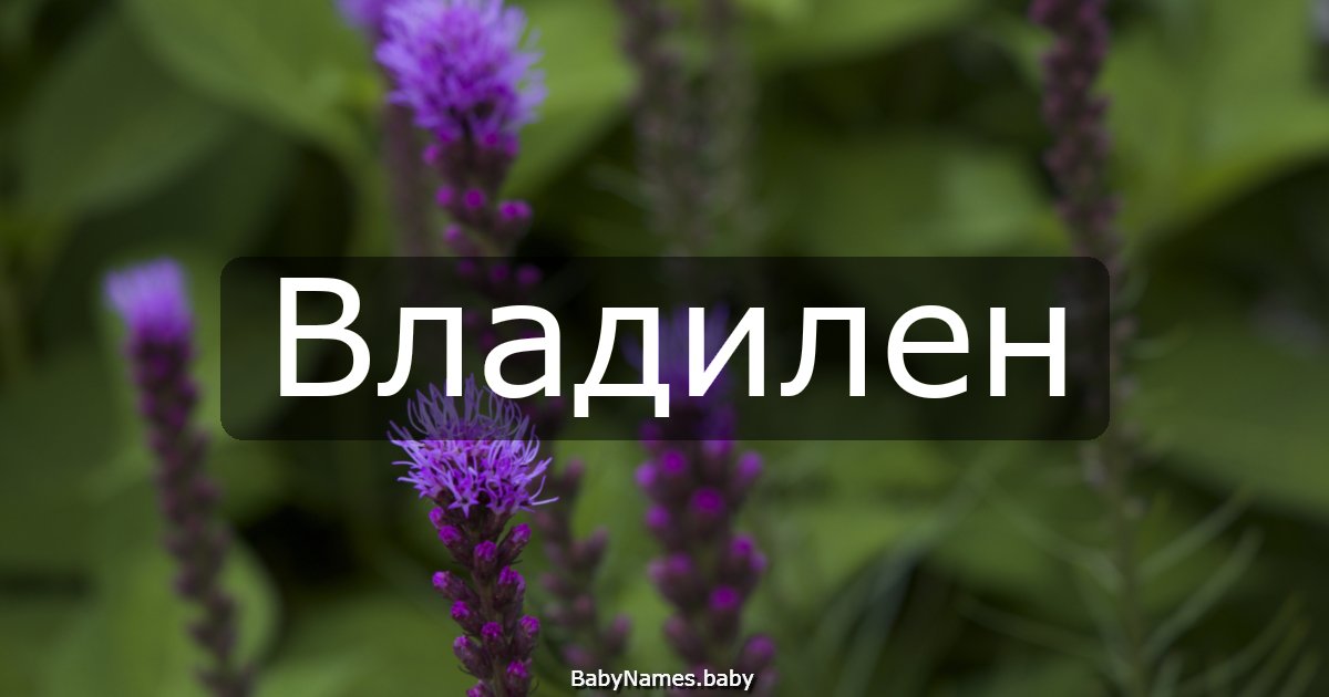 Владилен