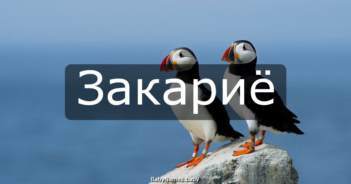 Закариё