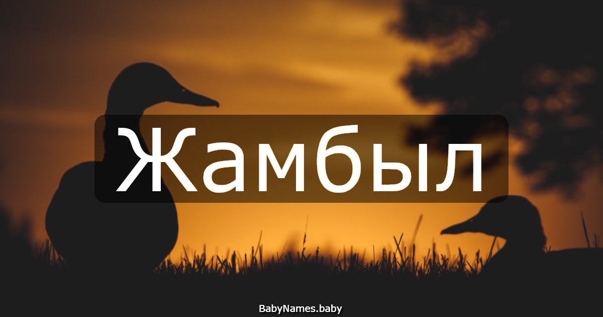 Жамбыл