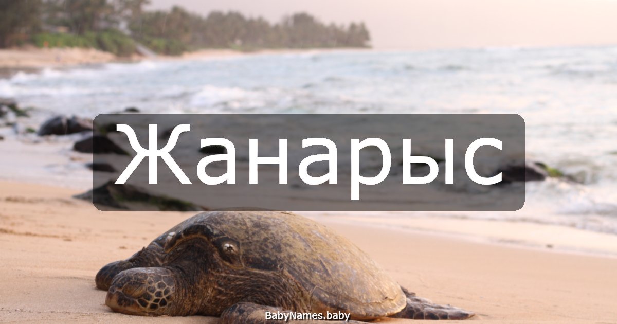 Жанарыс