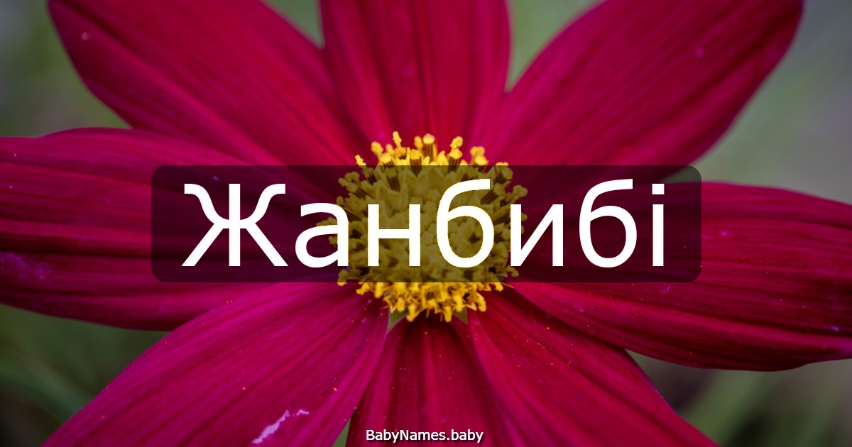 Жанбибі
