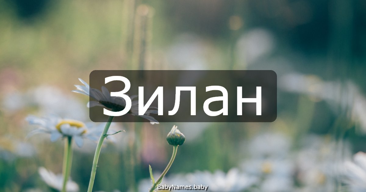 Зилан