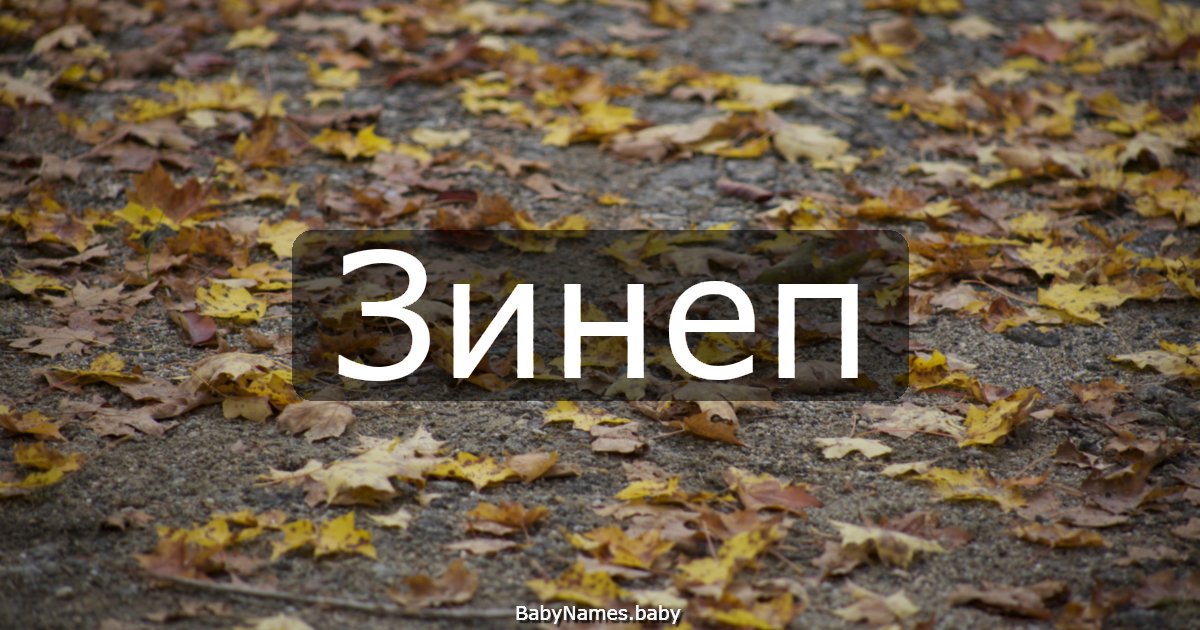 Зинеп