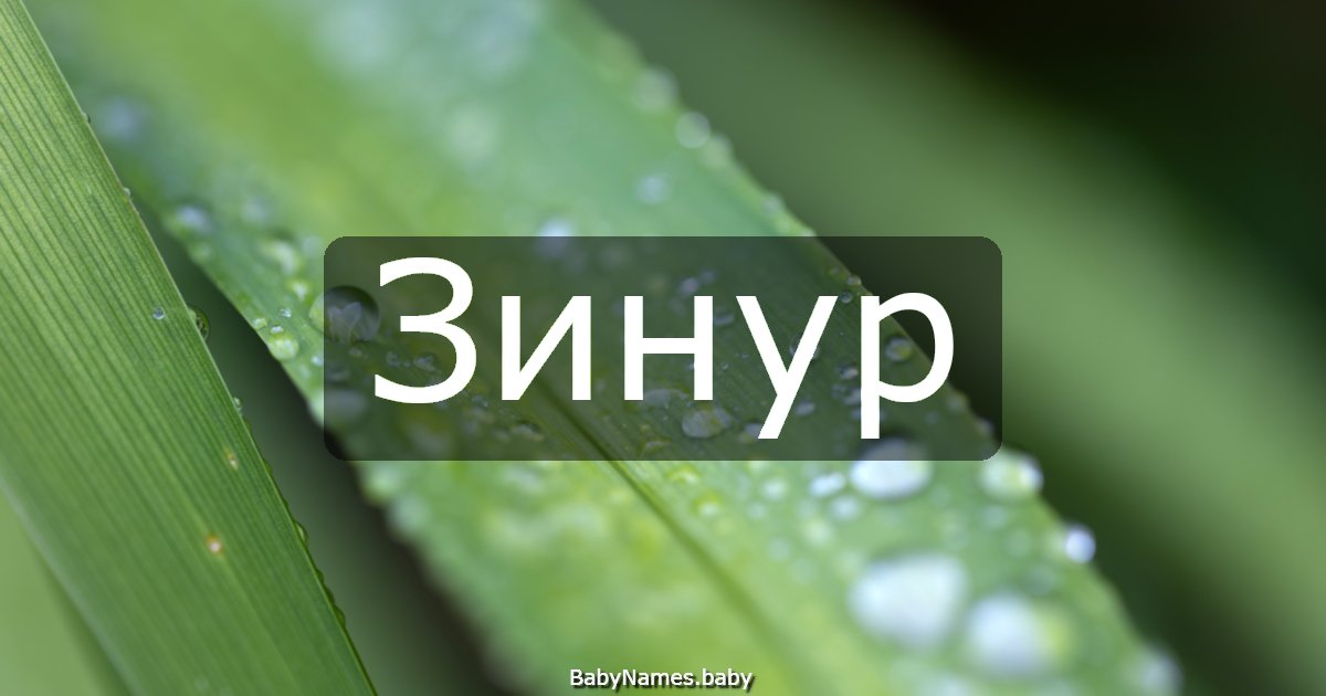 Зинур