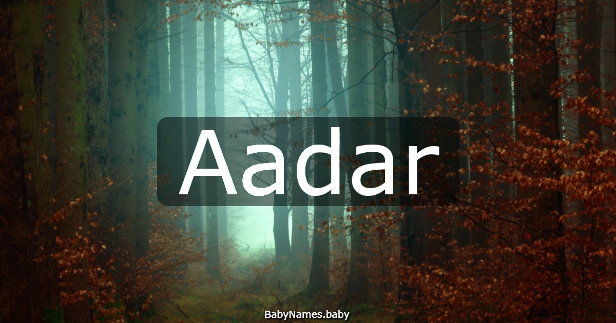 Aadar