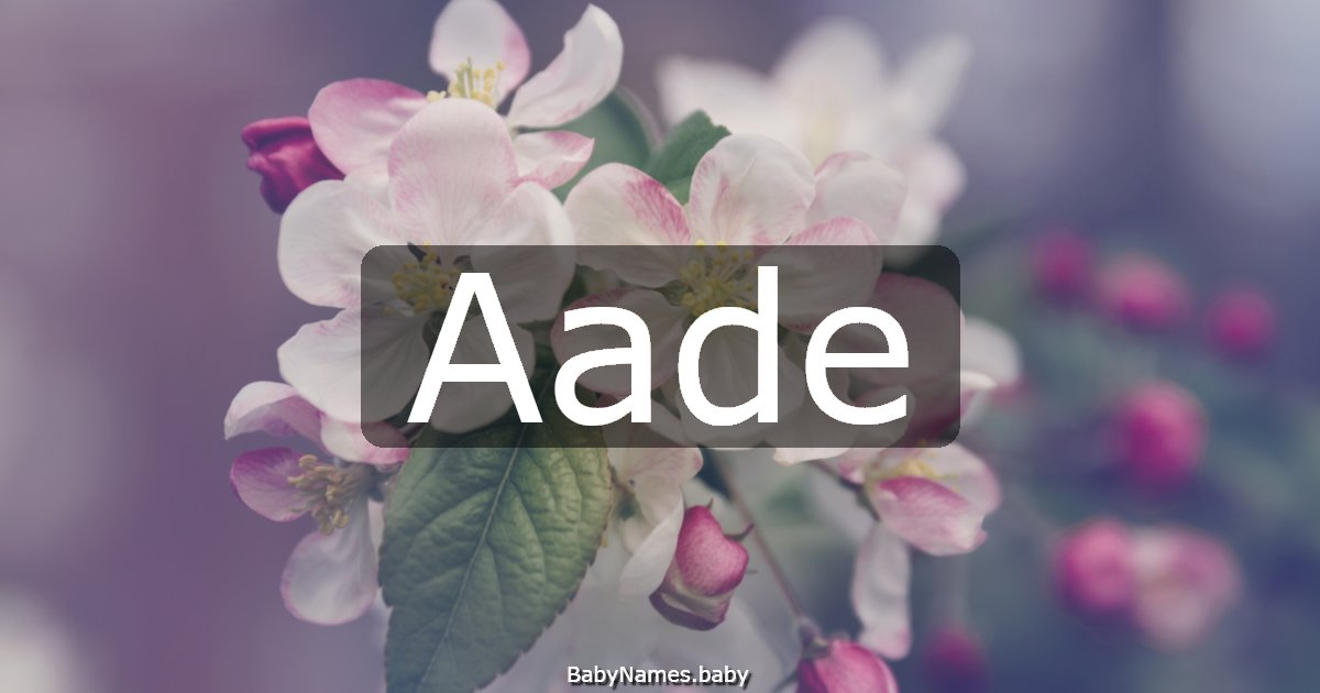 Aade