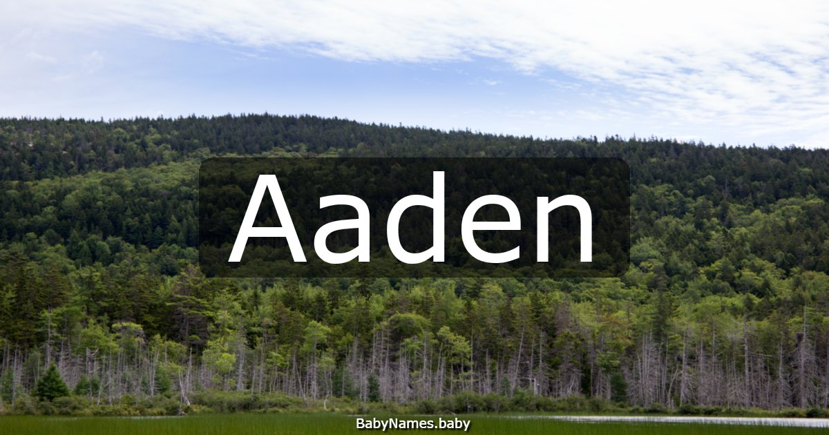 Aaden