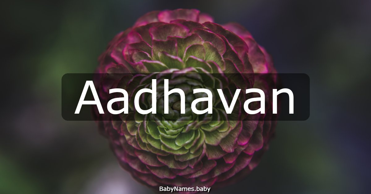 Aadhavan