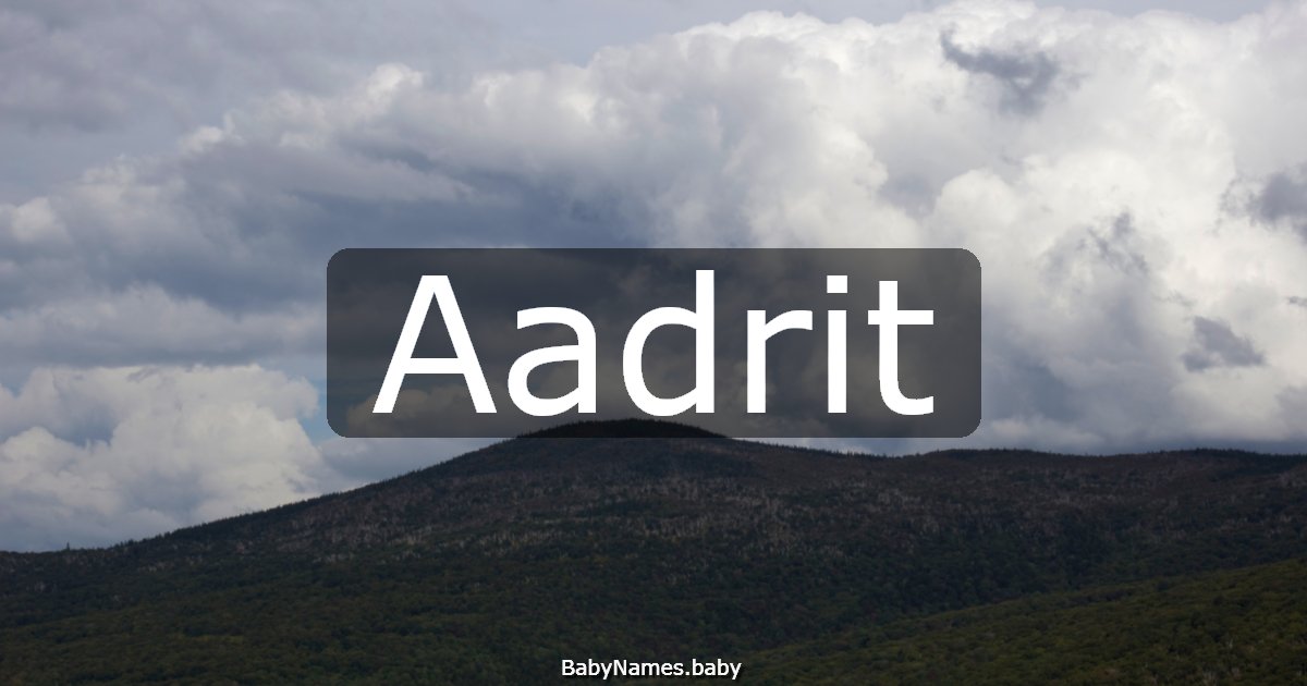 Aadrit
