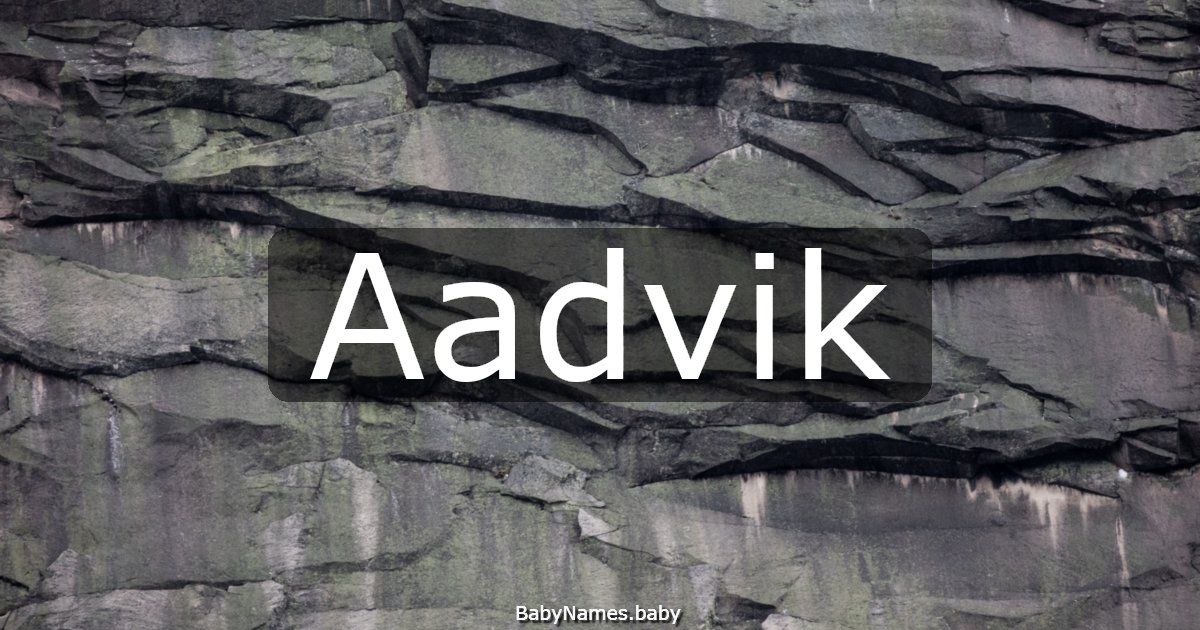 Aadvik