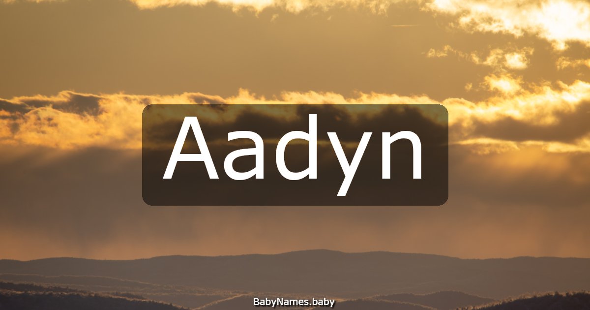 Aadyn