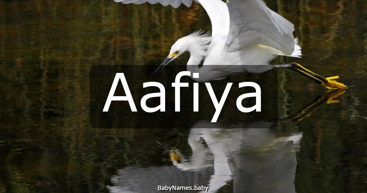 Aafiya