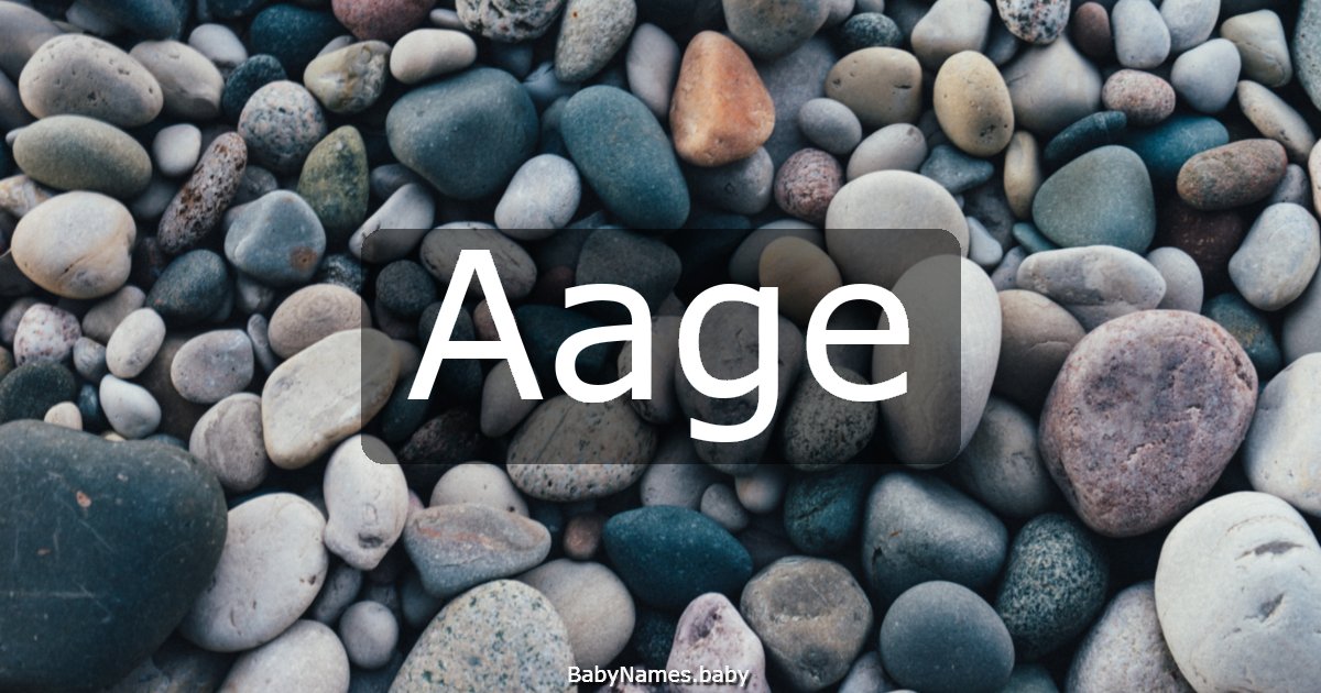 Aage