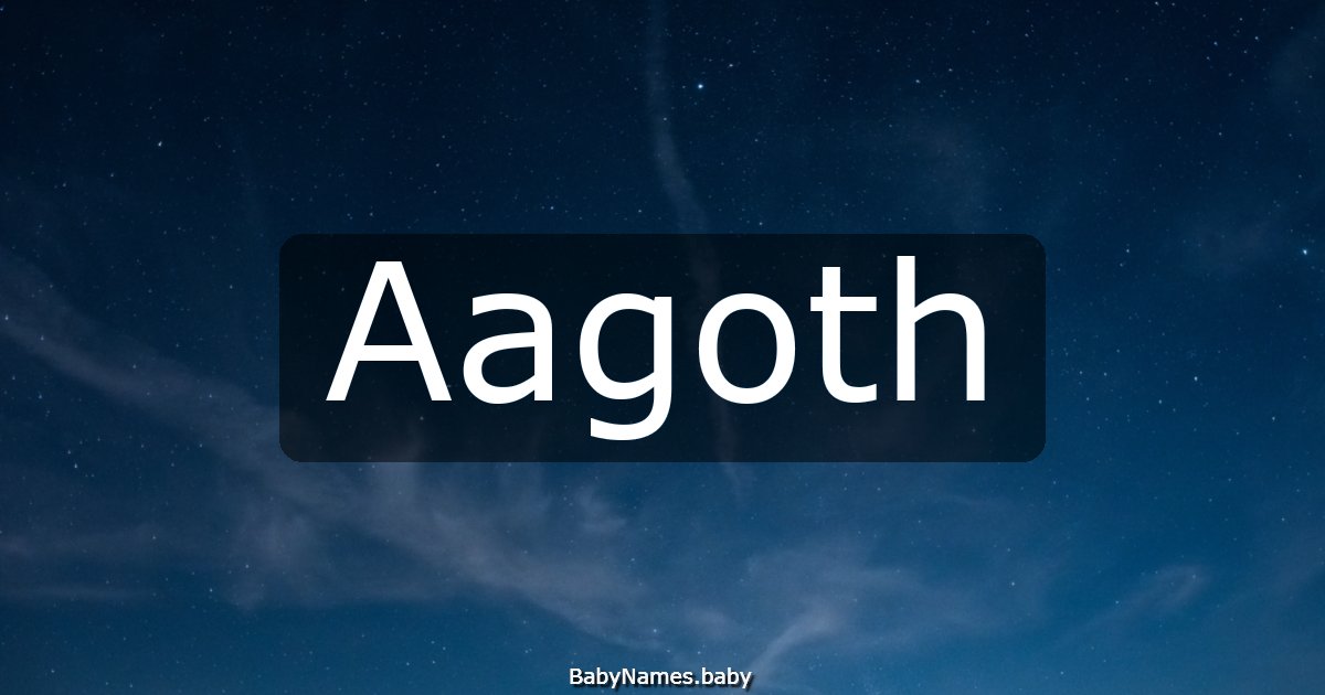 Aagoth