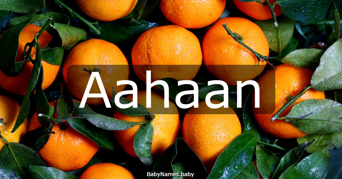 Aahaan