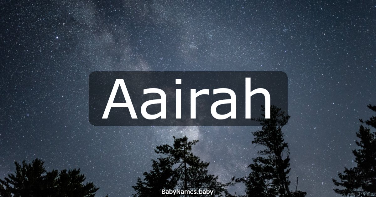 Aairah