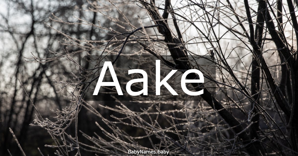 Aake