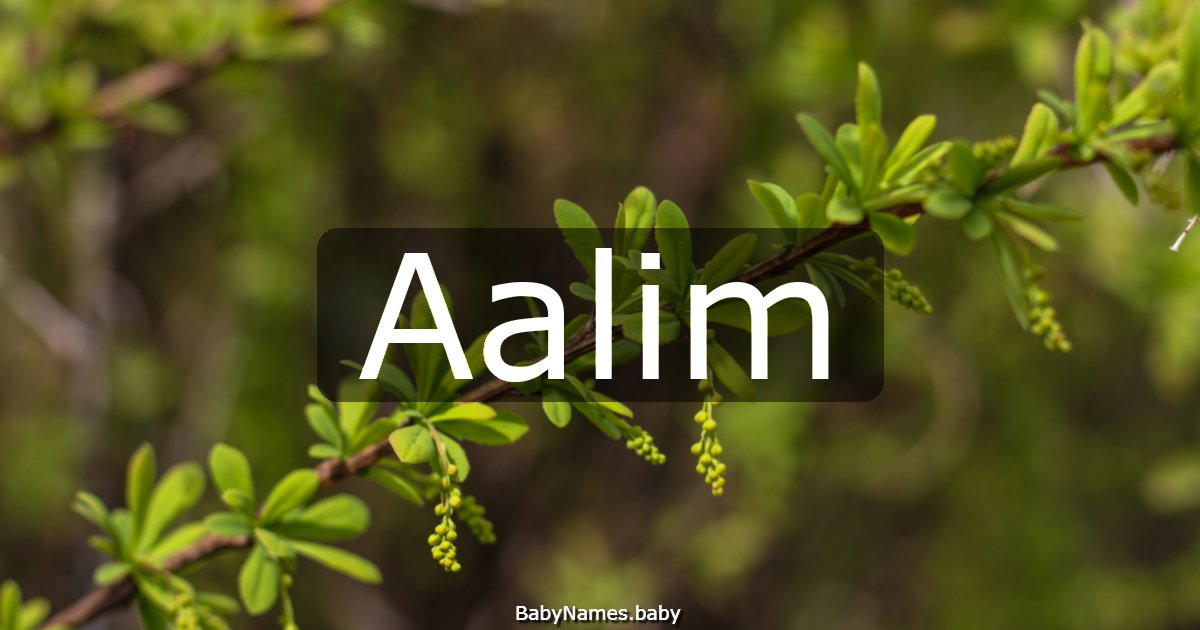 Aalim