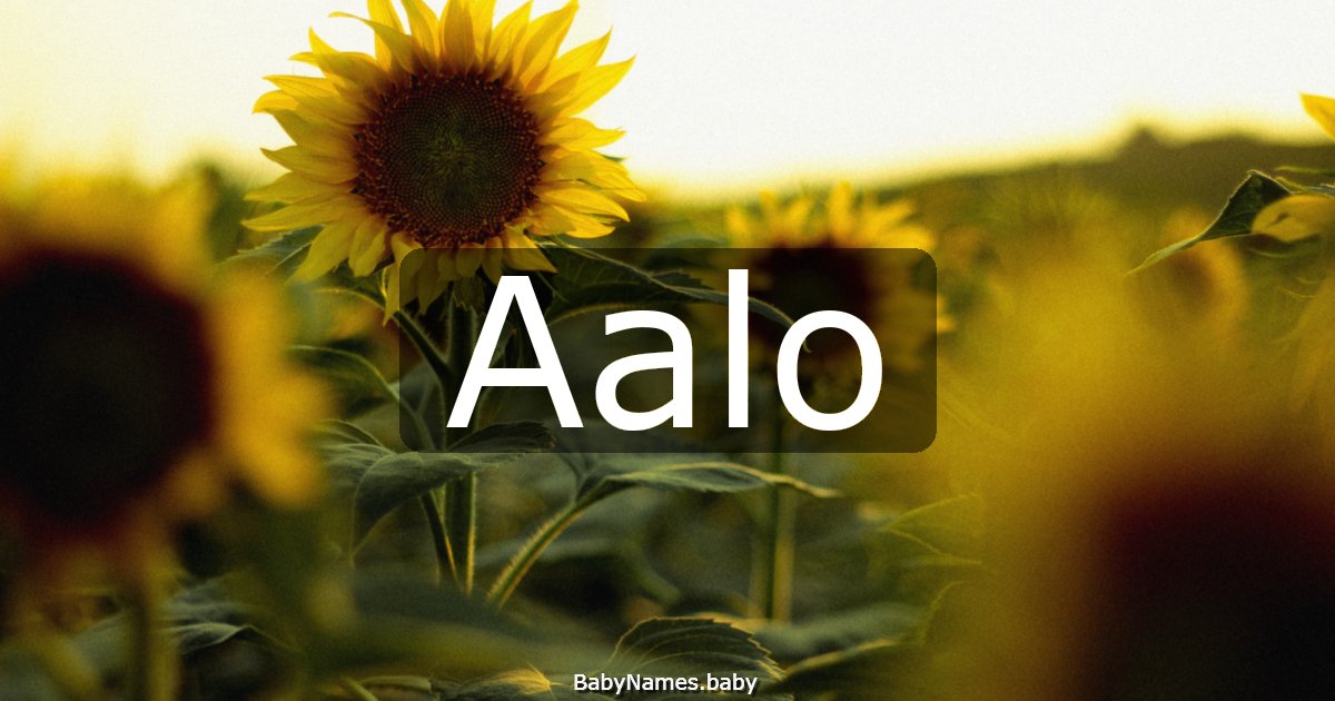 Aalo