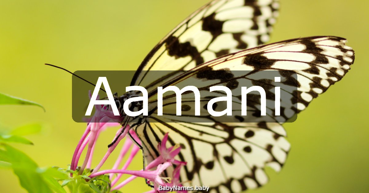 Aamani